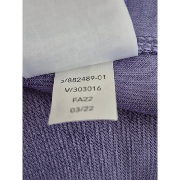 Athleta Seasoft Activewear Tank Top M Lavender Silky Soft Sweatshirt Stylish - Picture 8 of 9